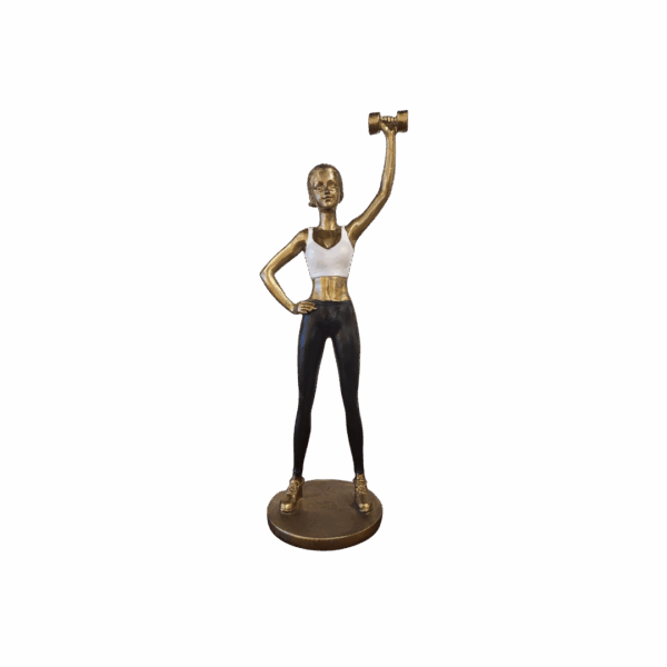 Escultura Mulher Fit
